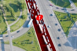Trimble MAPS work zone alert for trucks