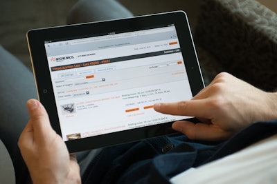 Ritchie Bros. says it has seen a 45 percent-plus year-over-year increase in visits in March across both its IronPlanet and Ritchie Bros. websites.