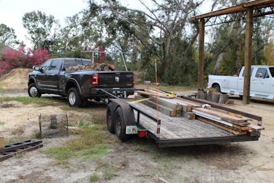 The 8-ft. bed swallowed up plenty of firewood at our hurricane-damaged house in Parker, Fla.