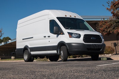 Lightning Systems all-electric Ford Transit 350HD