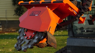 Eterra Vortex Skid Steer Stump Grinder