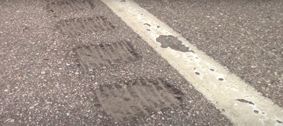 A traditional rumble strip. Credit: Minnesota DOT