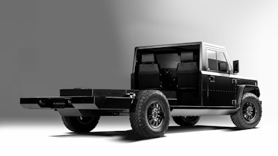 Bollinger Motors B2 Chassis Cab 2 Door 3 4 Rear Open