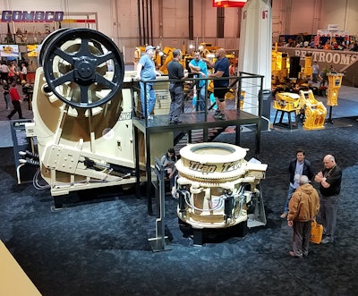 Telsmith display at ConExpo 2020 in March. Source: Telsmith