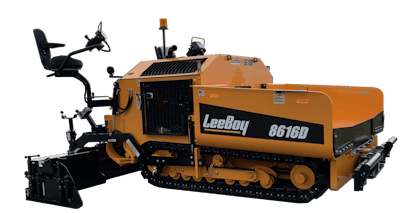 LeeBoy 8616D asphalt paver