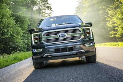 All-new F-150 Limited in Smoked Quartz Tinted Clearcoat.