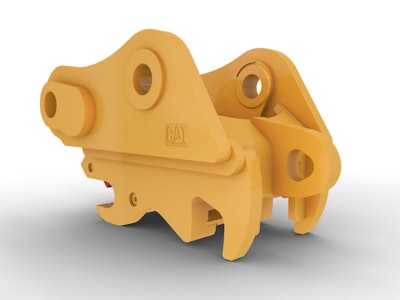 Cat VB pin grabber coupler