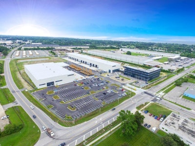Liebherr USA’s expanded campus in Newport News, Virginia.