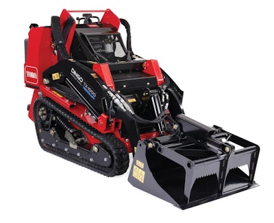 Toro Dingo grapple bucket