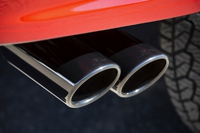 Ranger Ford Performance Package sport exhaust