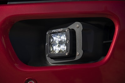 Ranger Ford Performance Level 2 package rigid fog lamp