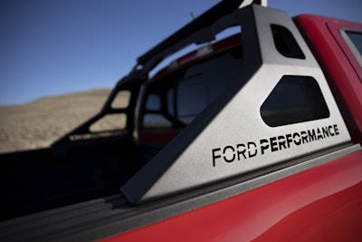 Ranger Ford Performance Level 3 package chase rack