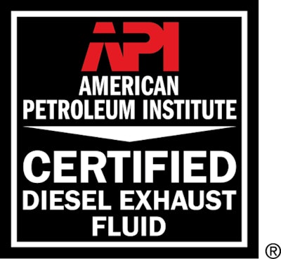 API’s DEF certification mark.