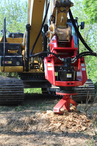 Fecon Stumpex stump grinder