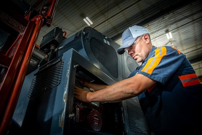 Nick Nelson, General Equipment technician.