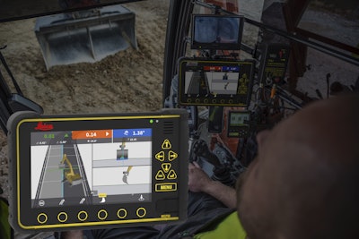 Leica iXES3 3D machine control