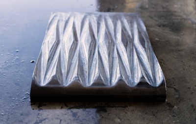 The Oxclaw textured screed plate