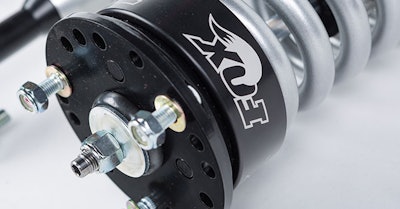 The 2020 ROUSH Super Duty gets enhanced capability with a ROUSH/Fox 2.0 Performance Suspension System with performance shocks and springs.