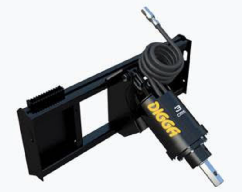 Digga skid steer Auger