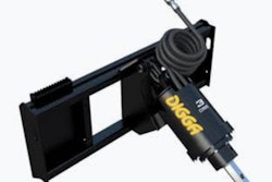 Digga skid steer Auger