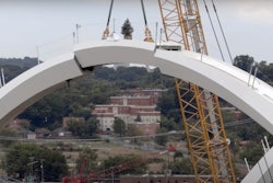 Frederick Douglass Bridge arch