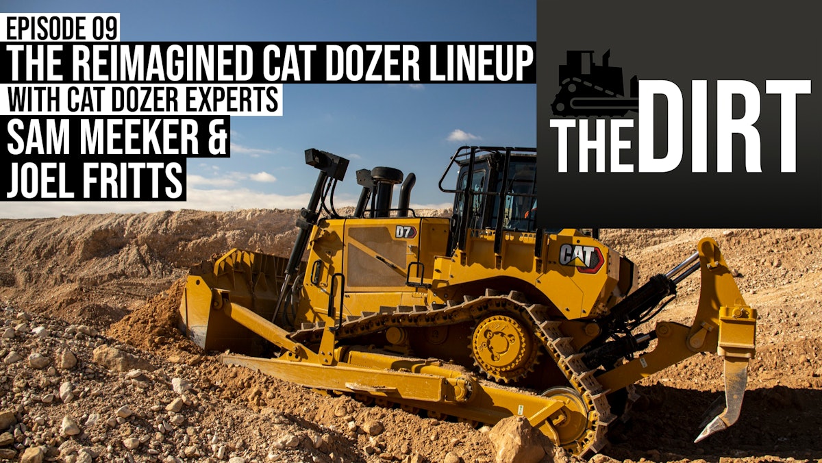 Cat Dozer Experts Explain New Restructured Dozer Lineup | The Dirt