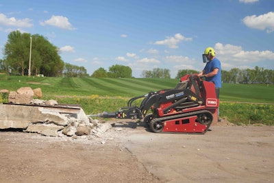 Toro Dingo Breaker attachment