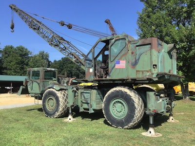 1969 Army M2385 RT crane