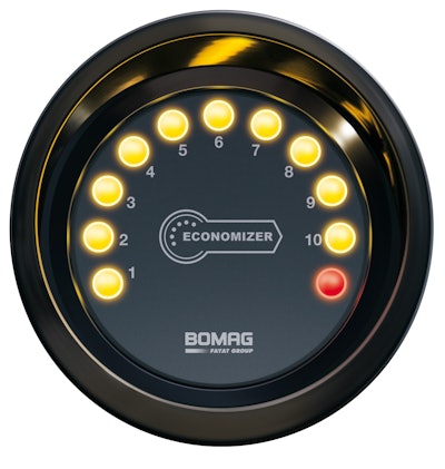 BOMAG’s Economizer display