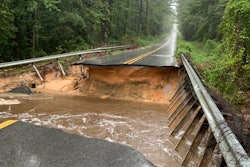 hurricane sally Road Washout