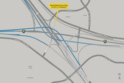 Centennial Bowl map. Credit: Nevada DOT