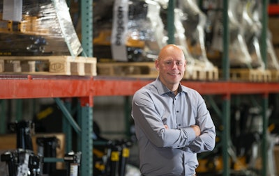 Morten Solgaard, a veteran of truck-maker Scania, is now managing director of Engcon’s North American operations. Photo: Stan Godlewski.