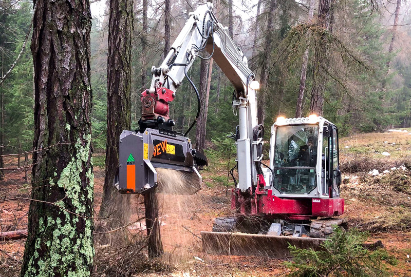 FAE excavator mulching head BL2-EX-VT-6