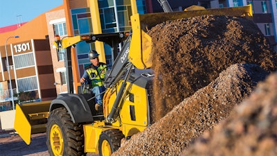 The 69-horsepower 210L EP has a Yanmar engine that requires no emissions after treatment.