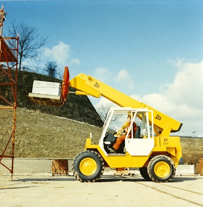 The JCB 530 telescopic handler entered the market in 1977.