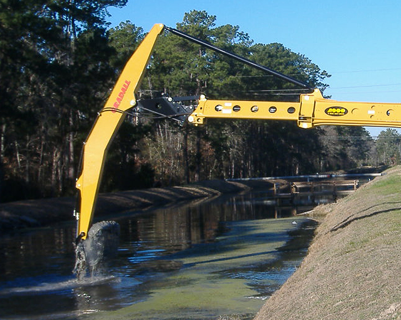 Gradall Telestick boom extension