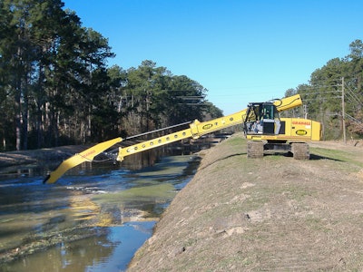 Gradall Telestick boom extension