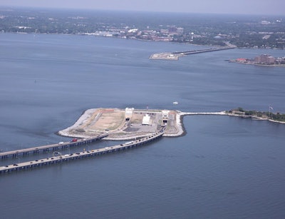 The Hampton Roads Bridge Tunnel. Photo credit: Virginia DOT