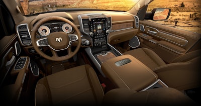 2021 Ram 1500 Limited Longhorn 10th Anniversary Edition interior