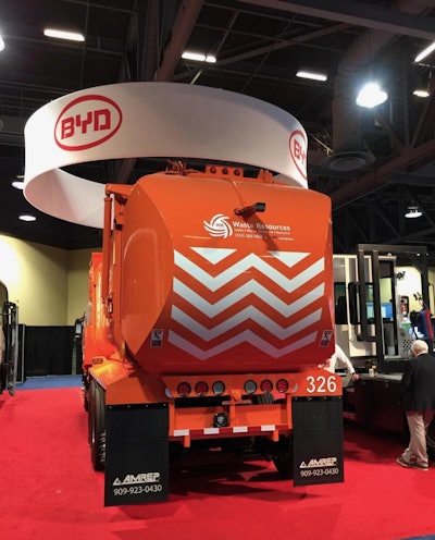 Chinese-owned BYD produces all-electric busses and medium and heavy-duty trucks in California which continue to roll out across the country.