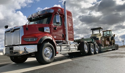 The 49X’s heavy-duty vocational frame was designed for severe-service applications, but it weighs in about 350 pounds lighter than the current 4900.