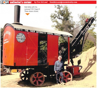 Thew Type-O steam shovel