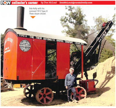 Thew Type-O steam shovel