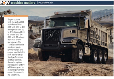 Heavy construction trucks gain electronic safety features