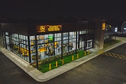 West Side Tractor Exterior at Night 2 (2)