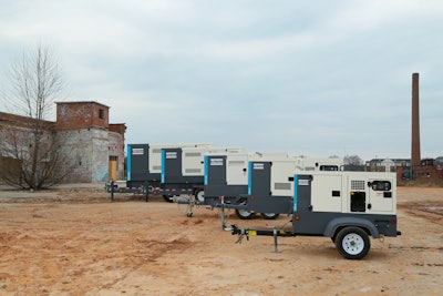 Atlas Copco’s QAS generator range.