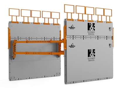 H&E Equipment Services trench safety box