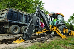 John Deere L-Series Backhoe