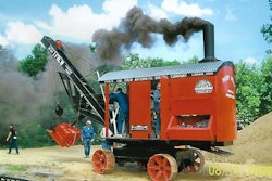 Thew Type-O steam shovel