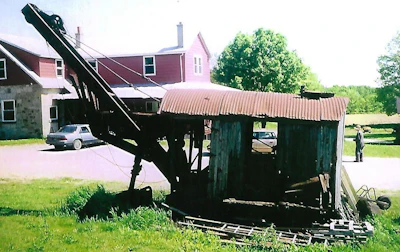 Thew Type-O steam shovel